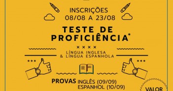 Abertas inscrições para Exames de Proficiência em Língua Estrangeira PHOTO-2019-08-15-14-21-58
