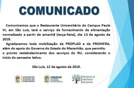 RESTAURANTE UNIVERSITÁRIO