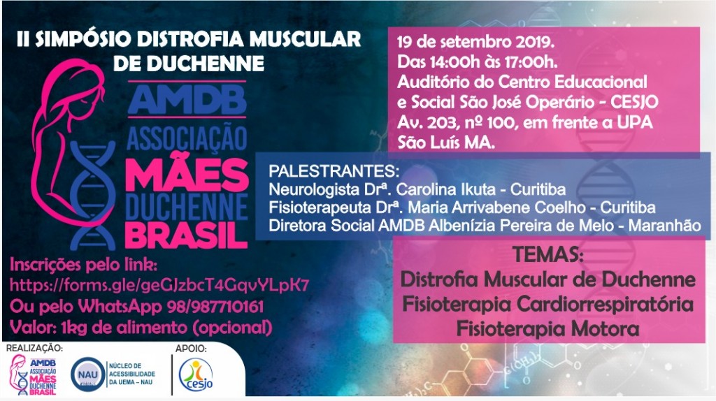 II SIMPÓSIO DE DISTROFIA MUSCULAR DE DUCHENNE