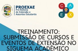 Treinamento: Submissão de Cursos e Eventos de Extensão no Siguema Acadêmico