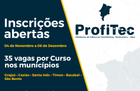 Inscrições abertas para Processo Seletivo Simplificado dos Cursos Superiores de Tecnologia (PROFITEC) 2020