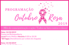 PROGEP promove programação especial do Outubro Rosa para comunidade acadêmica
