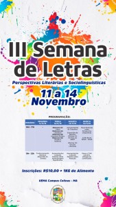 SEMANA DE LETRAS 2019