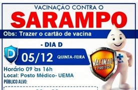 Vem aí o Dia D: Serviço Social e Médico realiza Campanha de Vacinação contra sarampo na próxima quinta