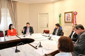 Reitor participa da reunião do Conselho Universitário do MA