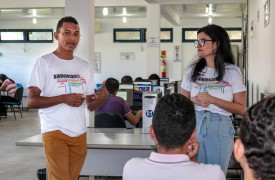 Minicurso sobre elaboração de trabalhos acadêmicos marca início da V Semana de Comemoração ao Dia do Bibliotecário