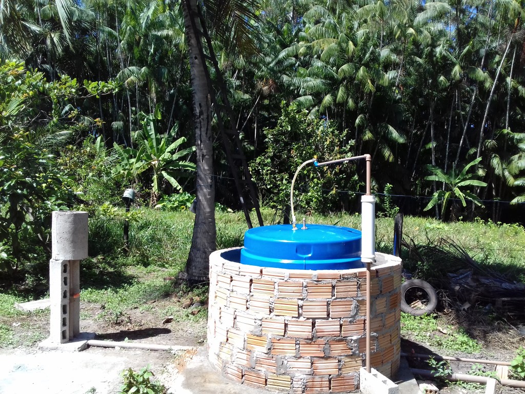 biodigestor instalado na propriedade rural de Pinheiro (MA)