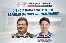 Reitor discutirá o tema “Ciência para a vida: O que esperar da nova normalidade?” durante live