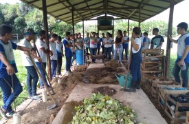 Projeto de Compostagem diminui descarte de resíduos orgânicos na Universidade