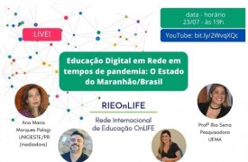 UEMA participa de live sobre Educação Digital em Rede