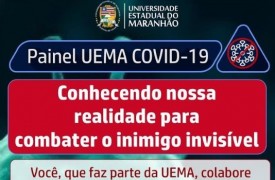 UEMA cria painel interno de mapeamento da COVID-19