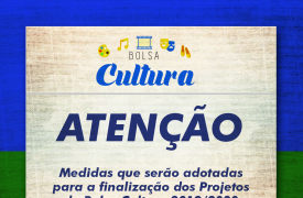 PROEXAE define medidas para a finalização dos Projetos do Bolsa Cultura 2019/2020