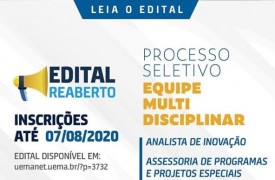 Uema abre inscrições para Equipe Multidisciplinar