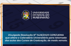 UEMA altera o Calendário Universitário
