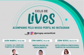 UEMA promove ciclo de lives voltado para docentes, discentes e técnico-administrativos