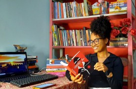 Uema Pesquisa:  ” A poética da Desaceleração na ficção Distópica Fahrenheit 451, de Ray Bradbury”