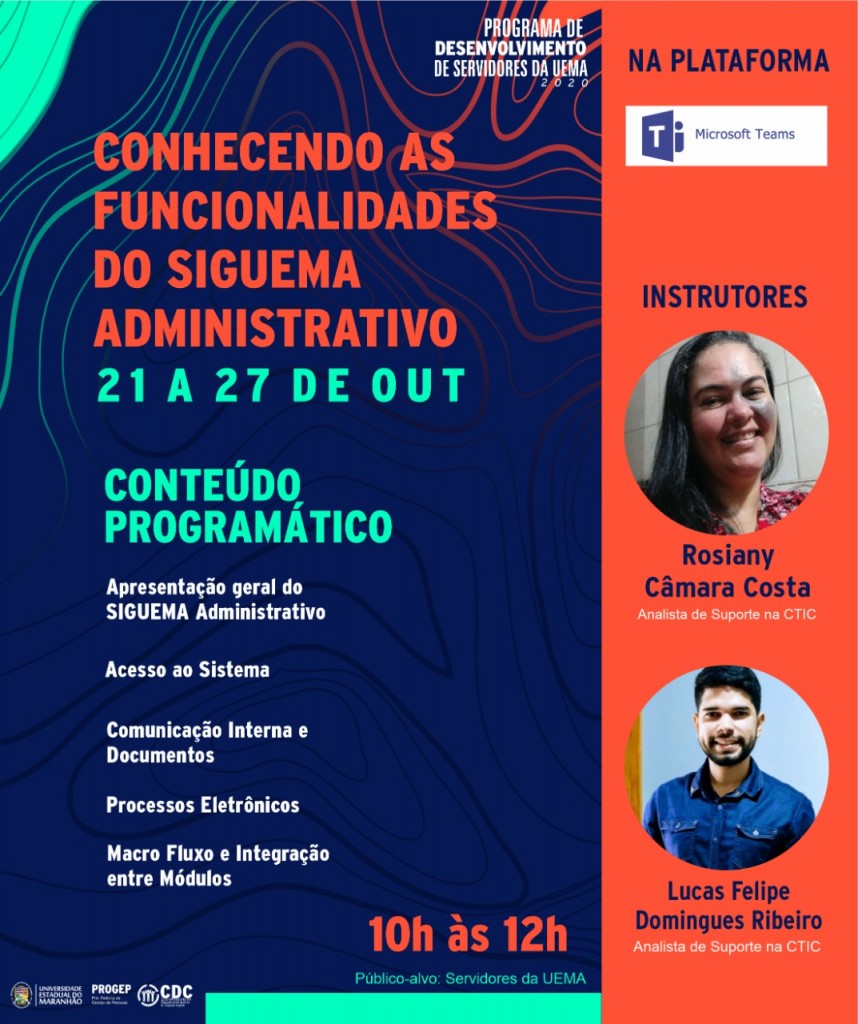 Flyer - SigUema - Divulgação