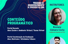 Inscrições abertas para o curso “Conhecendo as funcionalidades SigUema Acadêmico”
