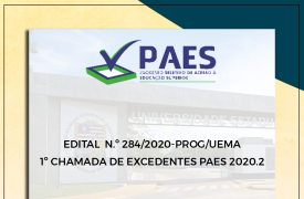 UEMA divulga lista para matrícula dos excedentes do segundo semestre 2020.2