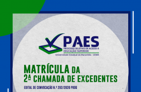 Divulgada 2ª Chamada de Excedentes para matrícula 2020.2