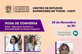 NAU do Campus Timon realiza roda de conversa sobre “Educação Inclusiva e acessibilidade no Ensino Superior”.