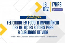 PROGEP promove palestra sobre felicidade