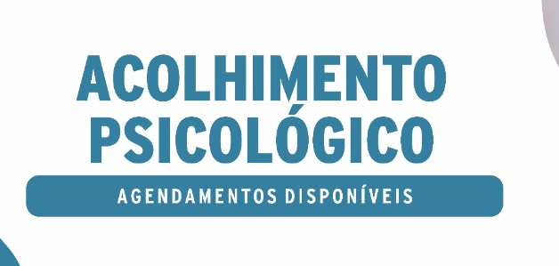 COMUNICADO: Acolhimento Psicológico