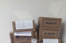 UEMA recebe doação de livros do MPMA