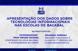 Grupo de Estudos e Pesquisas sobre Tecnologia e Sociedade do Campus Bacabal realizará live sobre tecnologias informacionais nesta sexta