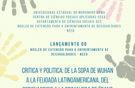 Lançamento Virtual do Núcleo de Extensão para Enfrentamento de Desigualdades acontece dia 8 de fevereiro