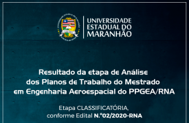 Resultado da etapa de Análise dos Planos de Trabalho do Mestrado em Engenharia Aeroespacial do PPGEA/RNA