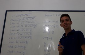 Aluno do Campus Pedreiras é exemplo de persistência e dedicação pela Matemática
