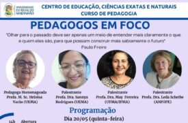 Evento em comemoração ao Dia do Pedagogo acontece amanhã (20)