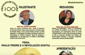Inscrições abertas para palestra “Paulo Freire e a revolução digital”