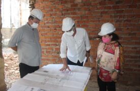 Vice-governador Carlos Brandão e vice-reitor Walter Canalles inauguram laboratório e visitam obra no Campus Caxias