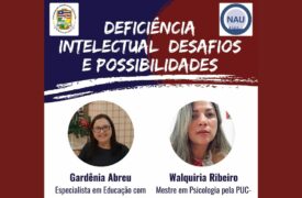 Live sobre “Deficiência Intelectual: desafios e possibilidade” acontece hoje (30)