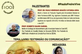 Inscrições abertas para Círculo de Cultura sobre o livro “Extensão ou comunicação?”