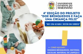 Projeto “Doe brinquedos e faça uma criança feliz” recebe doações até o dia 12 de outubro