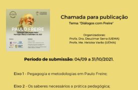 UEMA abre inscrições para submissão de produções textuais no formato de cartas à Freire