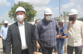 Vice-governador visita obras, assina ordem de serviço do CEMPEA e anuncia mais investimentos para a UEMA