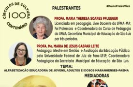 Círculo de Cultura promove palestra “Alfabetização educadora de jovens, adultos e idosos” hoje(17)