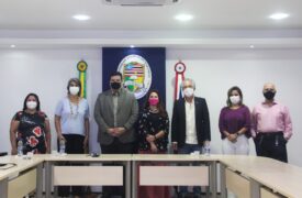 Reitor participa de reunião com representante da UNICEF