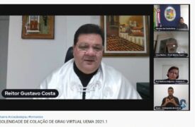 Mais de 400 formandos da UEMA colam grau em cerimônia virtual