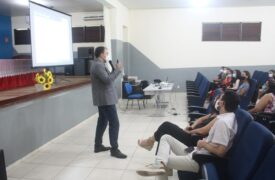 Presidente da Fapema apresenta planejamento participativo 2022 a pesquisadores no Campus Caxias