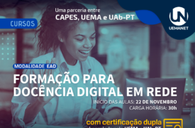 UEMA, UAb-PT e CAPES lançam Formação para Docência Digital em Rede