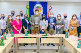 Gestores da UEMA recebem homenagem do Núcleo de Acessibilidade da Instituição