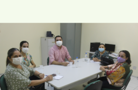 UBS Escola é pauta de reunião entre representantes do Campus Caxias e Prefeitura