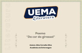 UEMA Literatura apresenta a poesia “Da cor do girassol”, de autoria de Aline Carvalho Silva, acadêmica de Enfermagem