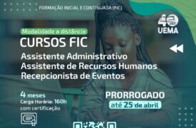 Inscrições para os cursos FIC foram prorrogadas