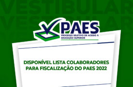 Relação de colaboradores para trabalhar na fiscalização do Paes 2022